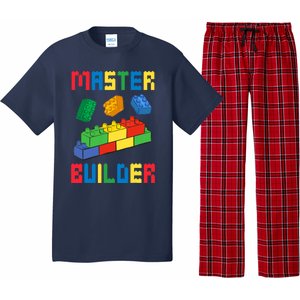 Brick Builder Funny Blocks Building Master Builder Toys Pajama Set