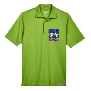 Bbq Beer Freedom Cool Gift Men's Origin Performance Pique Polo