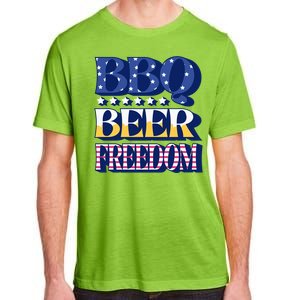 Bbq Beer Freedom Cool Gift Adult ChromaSoft Performance T-Shirt