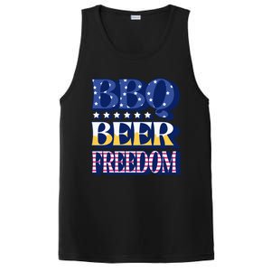 Bbq Beer Freedom Cool Gift PosiCharge Competitor Tank