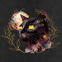 Beautiful Boho Floral Cat Hat