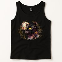 Beautiful Boho Floral Cat Tank Top