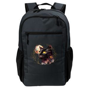 Beautiful Boho Floral Cat Daily Commute Backpack