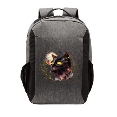 Beautiful Boho Floral Cat Vector Backpack