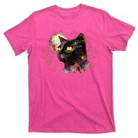 Beautiful Boho Floral Cat T-Shirt