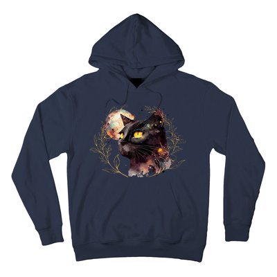 Beautiful Boho Floral Cat Hoodie