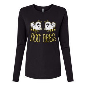 Boo Bees Funny Couples Halloween Costume For Adult Her Wo Womens Cotton Relaxed Long Sleeve T-Shirt