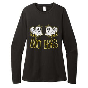 Boo Bees Funny Couples Halloween Costume For Adult Her Wo Womens CVC Long Sleeve Shirt