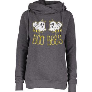 Boo Bees Funny Couples Halloween Costume For Adult Her Wo Womens Funnel Neck Pullover Hood