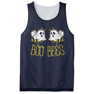 Boo Bees Funny Couples Halloween Costume For Adult Her Wo Mesh Reversible Basketball Jersey Tank