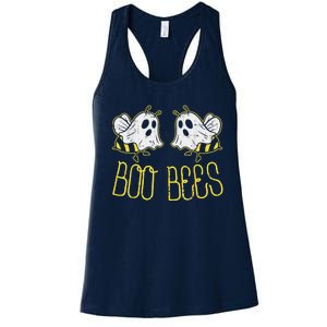 Boo Bees Funny Couples Halloween Costume For Adult Her Wo Women's Racerback Tank