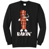 Bakin Bacon Funny 420 Marijuana Smoke Weed Pot Sweatshirt