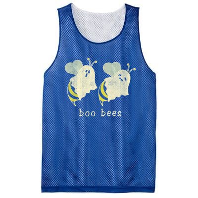 Boo Bee Funny Boo Halloween Bee Lover Gift Mesh Reversible Basketball Jersey Tank