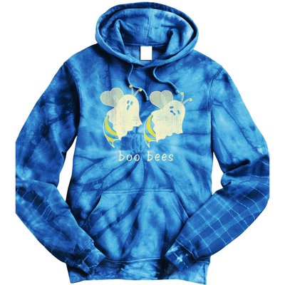 Boo Bee Funny Boo Halloween Bee Lover Gift Tie Dye Hoodie