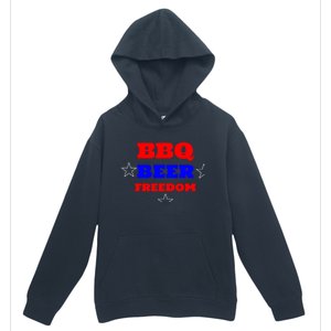 Bbq Beer Freedom Gift Urban Pullover Hoodie