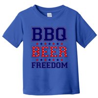 Bbq Beer Freedom Gift Toddler T-Shirt