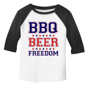 Bbq Beer Freedom Gift Toddler Fine Jersey T-Shirt