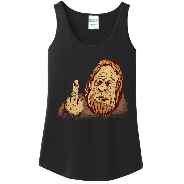 Believe Bigfoot For Monster Lovers Ladies Essential Tank