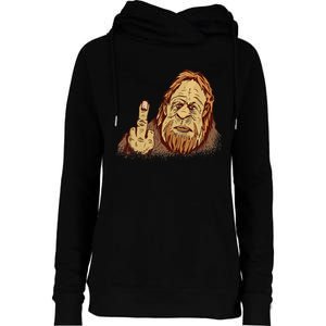 Believe Bigfoot For Monster Lovers Womens Funnel Neck Pullover Hood