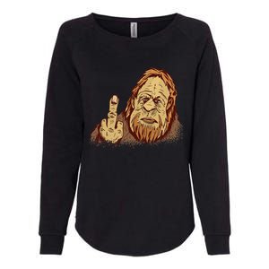 Believe Bigfoot For Monster Lovers Womens California Wash Sweatshirt