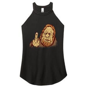 Believe Bigfoot For Monster Lovers Women's Perfect Tri Rocker Tank