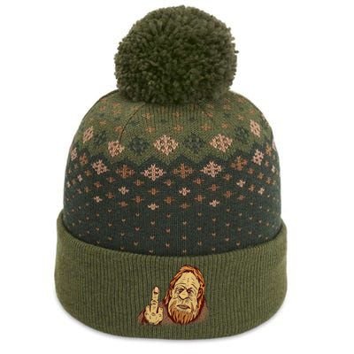 Believe Bigfoot For Monster Lovers The Baniff Cuffed Pom Beanie