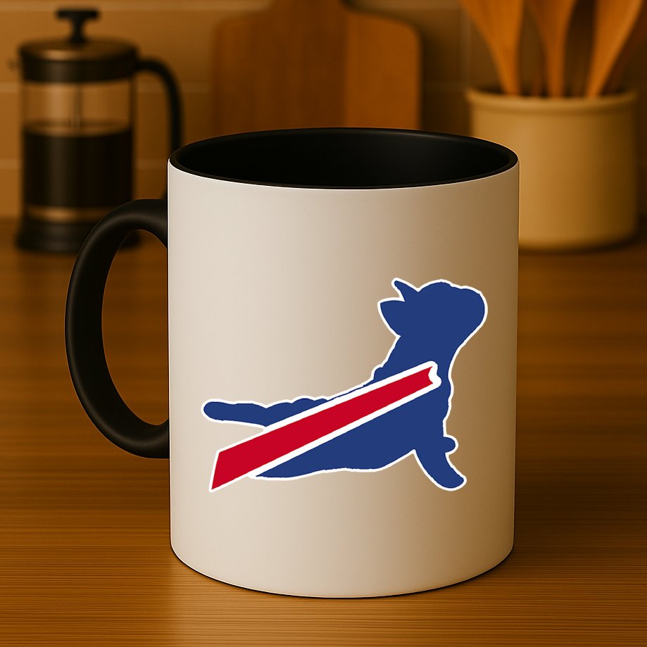 Buffalo French Bulldog Mug