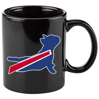 Buffalo French Bulldog 11oz C Handle Ceramic Mug