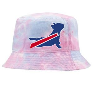 Buffalo French Bulldog Tie-Dyed Bucket Hat