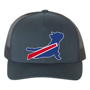 Buffalo French Bulldog Yupoong Adult 5-Panel Trucker Hat