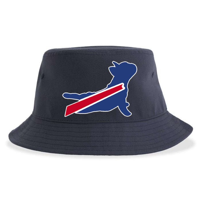 Buffalo French Bulldog Sustainable Bucket Hat