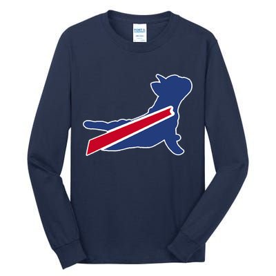 Buffalo French Bulldog Tall Long Sleeve T-Shirt