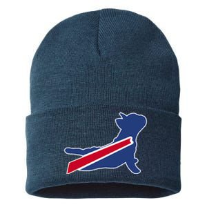 Buffalo French Bulldog Sustainable Knit Beanie