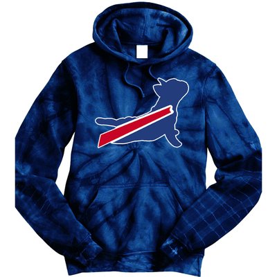 Buffalo French Bulldog Tie Dye Hoodie