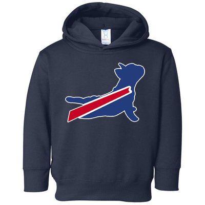 Buffalo French Bulldog Toddler Hoodie