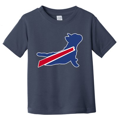 Buffalo French Bulldog Toddler T-Shirt