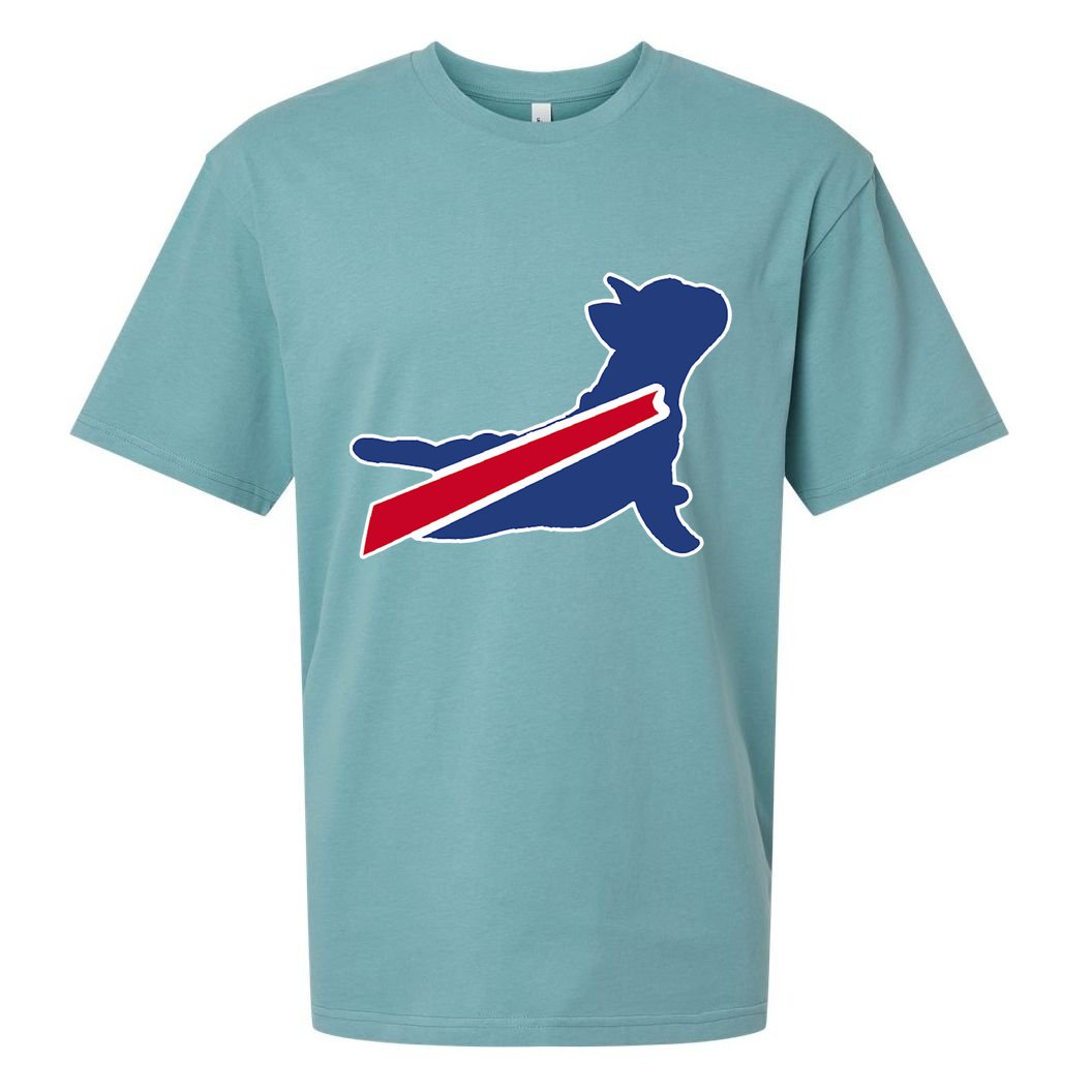 Buffalo French Bulldog Sueded Cloud Jersey T-Shirt
