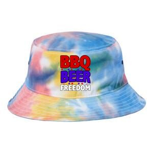 Bbq Beer Freedom Gift Tie Dye Newport Bucket Hat