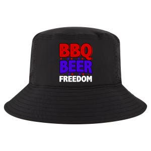 Bbq Beer Freedom Gift Cool Comfort Performance Bucket Hat