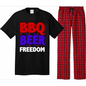 Bbq Beer Freedom Gift Pajama Set