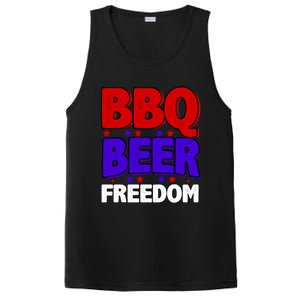 Bbq Beer Freedom Gift PosiCharge Competitor Tank