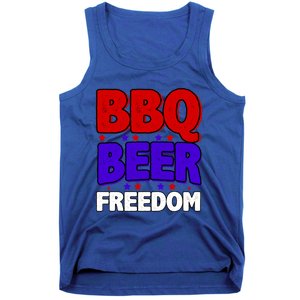 Bbq Beer Freedom Gift Tank Top