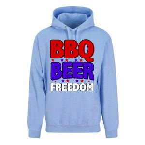 Bbq Beer Freedom Gift Unisex Surf Hoodie