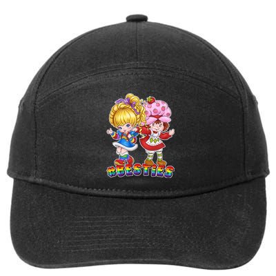 Besties Best Friends Classic TV Show 7-Panel Snapback Hat