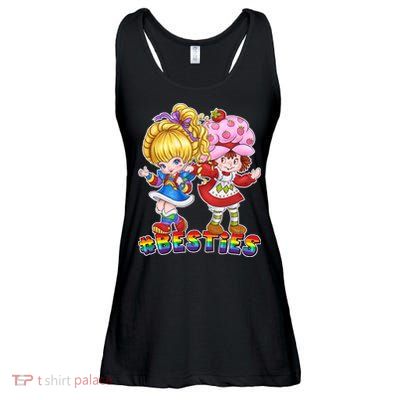 Besties Best Friends Classic TV Show Ladies Essential Flowy Tank