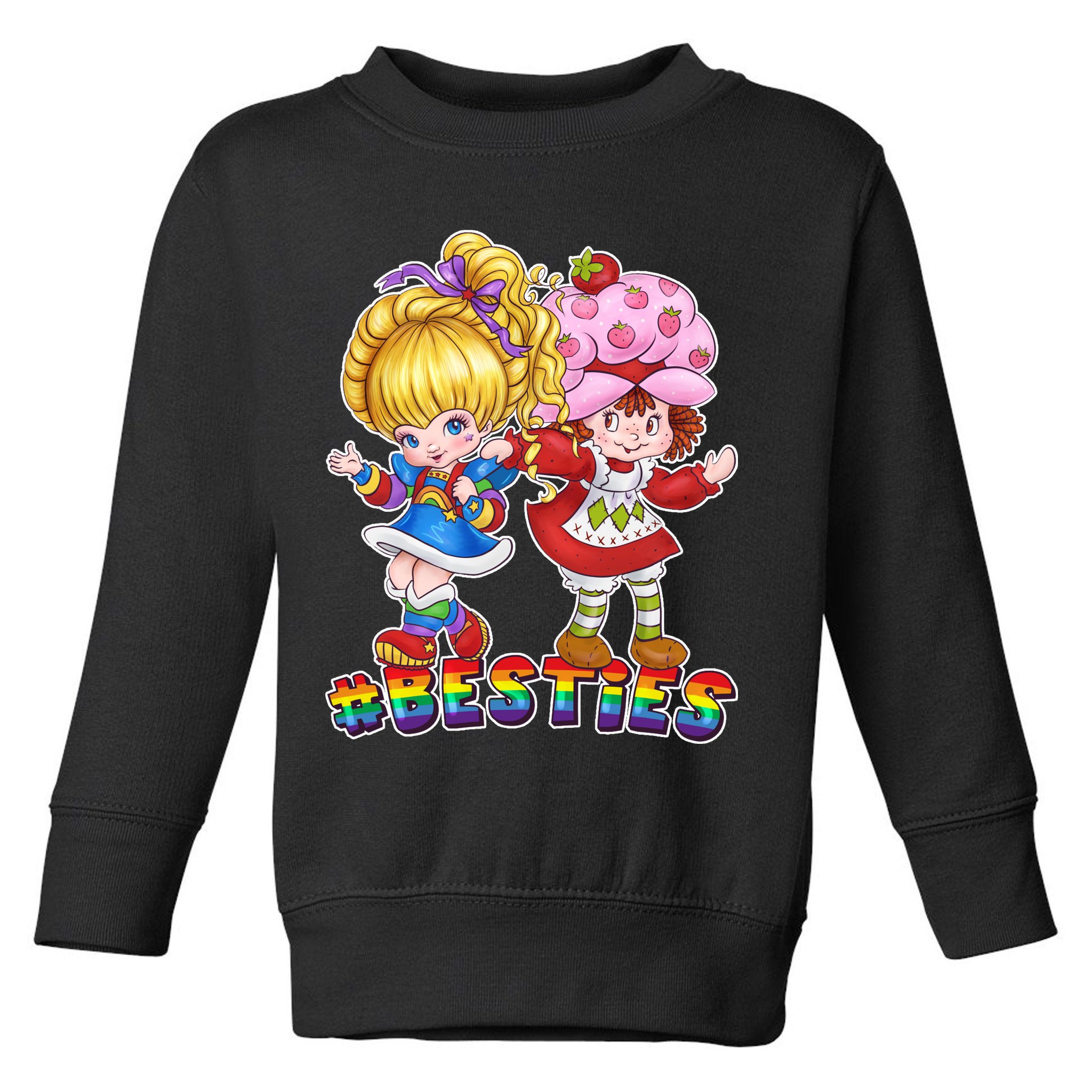 Besties Best Friends Classic TV Show Toddler Sweatshirt