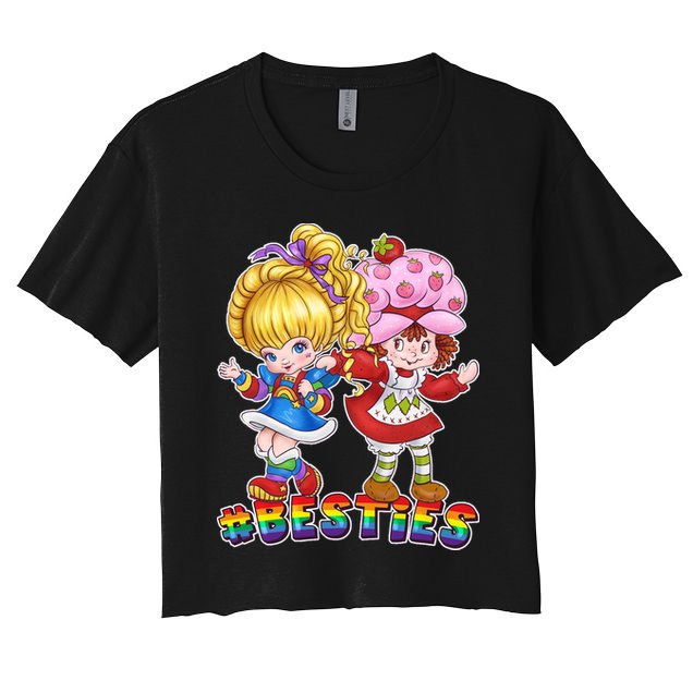 Besties Best Friends Classic TV Show Crop Top