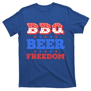 Bbq Beer Freedom Usa Patriotic 4th Of July Cute Gift T-Shirt