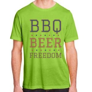 Bbq Beer Freedom Gift Adult ChromaSoft Performance T-Shirt