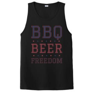 Bbq Beer Freedom Gift PosiCharge Competitor Tank